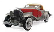 1935年杜森堡老爷车  汽车模型    安徒ERTL1:18 红银双色