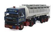 DAF 3600 Space Cab 达夫油罐车 汽车模型 WSI 1:50 蓝色07-1031