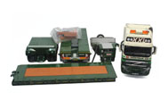 沃尔沃 VOLVO FH3 Globetrotter XXL 拖车 汽车模型 WSI 1:50 绿色01-1386