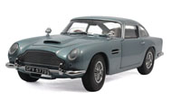 1963年阿斯顿马丁DB5 汽车模型 太阳星1:18 银蓝色 1003