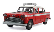 1981年切克洛杉矶消防警车汽车模型 太阳星1:18红色2508