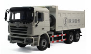 陕汽德隆F3000重型自卸车 工程车模型 原厂1:24  白色