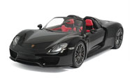 保时捷918 SPYDER敞篷 黑色 - 2013 1:18 迷你切 PORSCHE 110062431