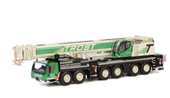 利勃海尔Liebherr LTM 1350 重型轮胎起重机 1:50 WSI 01-1676 绿白色