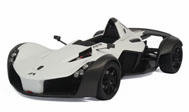 BAC MONO 轻量单座跑车 汽车模型  AUTOart 1：18 白色 18111