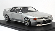 尼桑nismo R32 GT-R S-tune jet silver metallic 银色汽车模型 1:18 ignation ig0088
