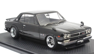 尼桑nissan skyline 2000 GT-R（KPGC10）黑色 汽车模型 1:18 ignation ig0358