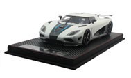 柯尼塞格 Koenigsegg Agera S 汽车模型 FRONTIART 1:18 白色  F028-02