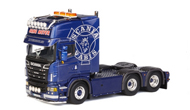 斯堪尼亚SCANIA R 6X2拖头 1:50 WSI 01-1677 蓝色