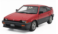 本田 BALLADE SPORTS CR-X Si 汽车模型  autoart 1:18(红色)73262
