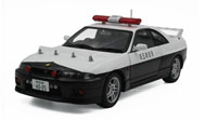 尼桑SKYLINE GT-R（R33）警车模型 77327 autoart 1:18 白色 限量3000台