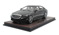 奔驰Mercedes-Benz S-class (v222) 汽车模型 FrontiArt 1：18  黑色F044-04