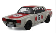 尼桑skyline GT-R （RACING) 1971冠军  汽车模型 AUTOart 1:18 红花色 87176