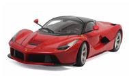 精细版laferrari/la法拉利 汽车模型 风火轮 1:18 红色BCT79