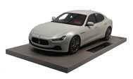玛莎拉蒂Ghibli  汽车模型 BBR 1:18  白色硬顶TOP08C