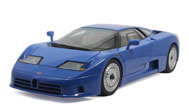 布加迪EB110 GT 汽车模型 autoart 1:18 蓝色 70976