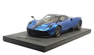 帕加尼风神 Pagani huayra 汽车模型 BBR 1：18  金属蓝色