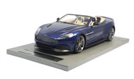 阿斯顿马丁Vanquish开蓬 汽车模型  Tecnomodel 1:18 蓝色浅座椅TM18-10R