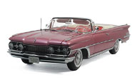 1959年奥兹莫比尔“98”开篷车轿车  汽车模型 太阳星 1:18（紫红色）5236