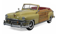 1948年克莱斯勒城乡开蓬轿车  汽车模型 太阳星 1:18（米黄色）ST6140