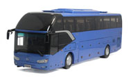 厦门金龙巴士 XML6122凯歌大巴 公交巴士模型 原厂 1:42  蓝色 40020005
