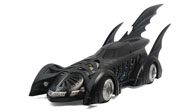 精细版蝙蝠侠战车 永远的蝙蝠侠 汽车模型 风火轮 1:18 黑色