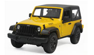 新牧马人硬顶 2014 Jeep wrangler 汽车模型 美驰图1:18 黄色31676-1