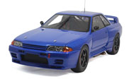 尼桑GT-R（R32）    汽车模型 autoart1:18 蓝色 89281