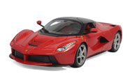 laferrari/la法拉利 汽车模型比美高 1:18 红色 18-16001-1