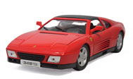 法拉利FERRARI 348 TS  汽车模型比美高 1:18  红色 18-16006-1