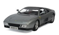 法拉利FERRARI 348 TS  汽车模型比美高 1:18 银灰色 18-16006-2