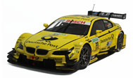 宝马M3 BMW M3 DTM 22# 2013  汽车模型 迷你切1:18 黄色100132222