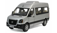 黄海商务车 DD6590DM MPV 商务车 汽车模型 原厂1:24 银色