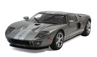 2004年福特GT 汽车模型 AUTOART  1:18 灰色银条73025