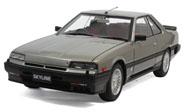 尼桑 SKYLINE HARDTOP 2000 TURBO汽车模型 autoart 1:18 灰色77428