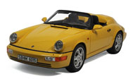 保时捷911 (964) Speedster   汽车模型 GT Spirit1:18 黄色GT008CS