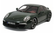 保时捷911 (991) Club Coupe  汽车模型 GT Spirit1:18 绿色 GT007CS