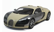 布加迪威龙 汽车模型 autoart 1:18 电镀白 70959