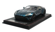 全开阿斯顿马丁ONE77汽车模型 FrontiArt 1:18 金属蓝黑轮毂