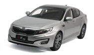 东风悦达起亚 新K5 KIA 2014新款 1:18 合金汽车模型 1008091银色