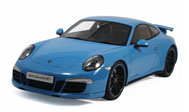 保时捷991 Carrera 4S  汽车模型 GT Spirit1:18 GT085婴儿蓝