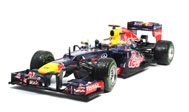 F1红牛RB8赛车 2012维特尔 迷你切1:18 蓝花 110120101