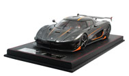 柯尼塞格Agera RS 天使汽车模型 FrontiArt 1:18  碳纤维橙 F042-13