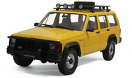 小切诺基7250 顶灯板 汽车模型 原厂 1:18 黄色69806-8