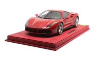 法拉利488Ferrari 488GTB 汽车模型 BBR 1:18精装标准红P18016V