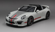 GT Spirit 1:18 保时捷911Targa 白色红条纹 Porsche 911 Targa By Teacart GT108
