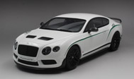 GTspirit 1:18宾利GT3-R 白色 Bentley Continental GT3-R  汽车模型  GT121