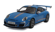 保时捷911（997）GT3 RS 3.8 汽车模型 autoart 1:18 蓝色78145