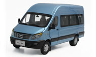 江淮星锐商务车 江淮汽车 汽车模型  原厂 1:18   蓝色 1055001