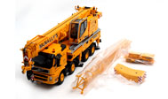 利勃海尔吊车Liebherr LTF 1060 -4.1 黄色 1735 工程车 起重机模型 吊车
